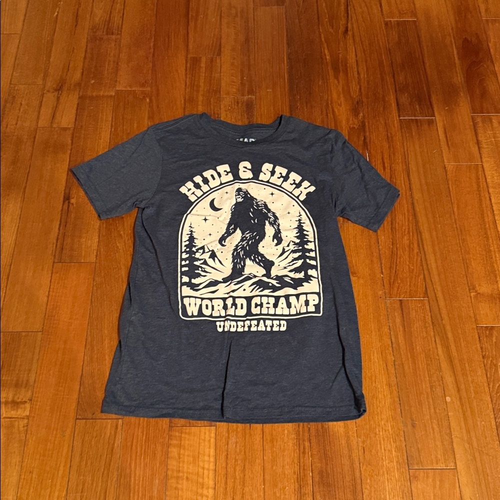 MAD Engine Blue Hide & Seek Champ Tee